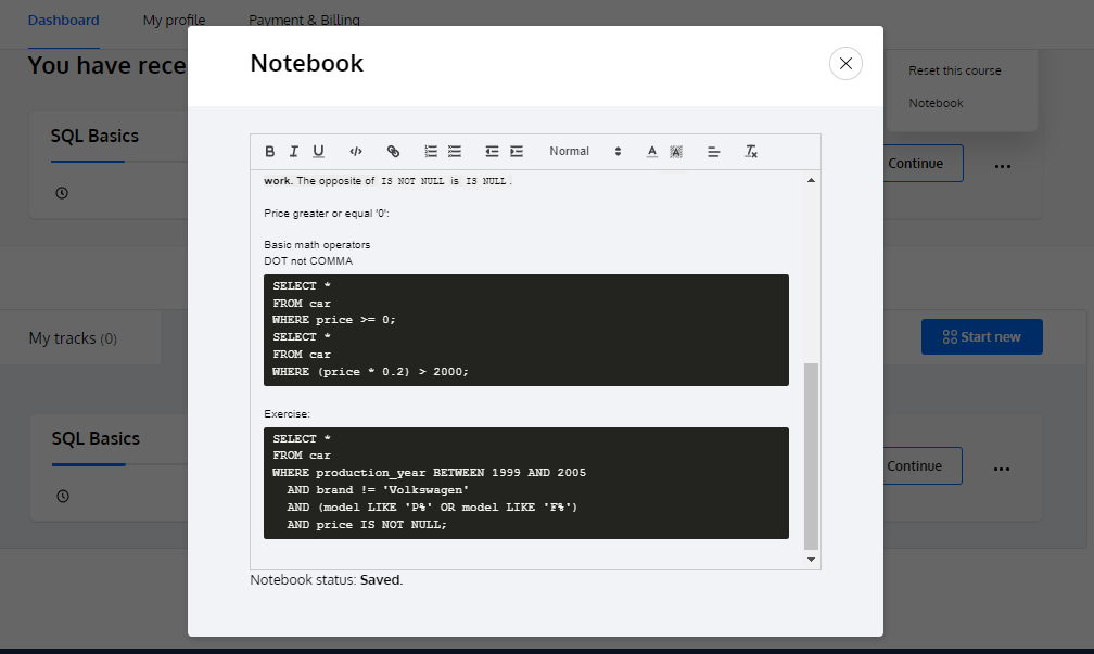 Nosso novo recurso de notebook