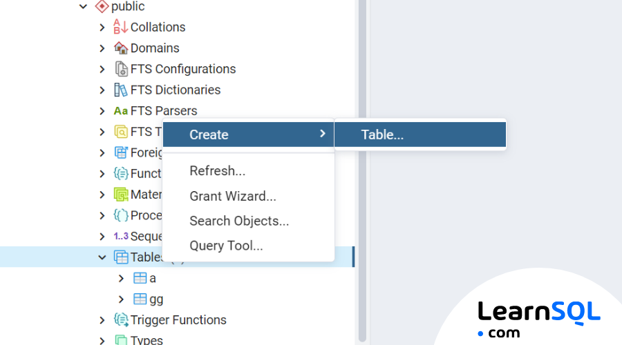 Como importar CSVs para o PostgreSQL usando o PgAdmin