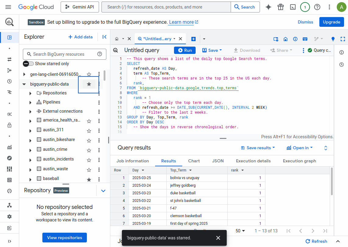 Como usar o Google BigQuery 